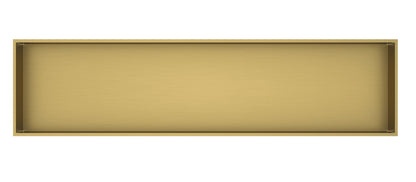 Badkamer inbouwnis 120x28x7cm Sanitado Industry Elah in mat goud
