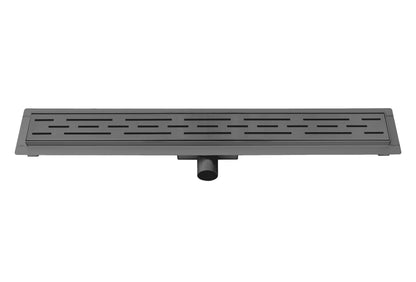 Douchegoot 90cm met flens Sanitado Industry in gunmetal