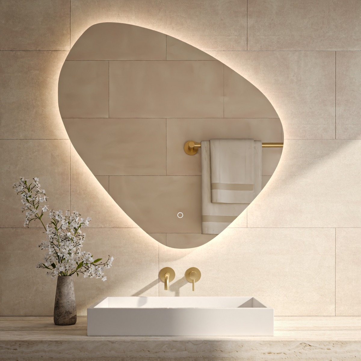Sanitado Industry Ballon Luxe Badkamer Spiegel Organisch 100 cm