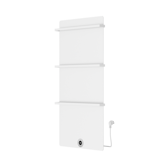 Elektrische handdoekradiator Sanitado Elements mat wit 750W 1200x600mm