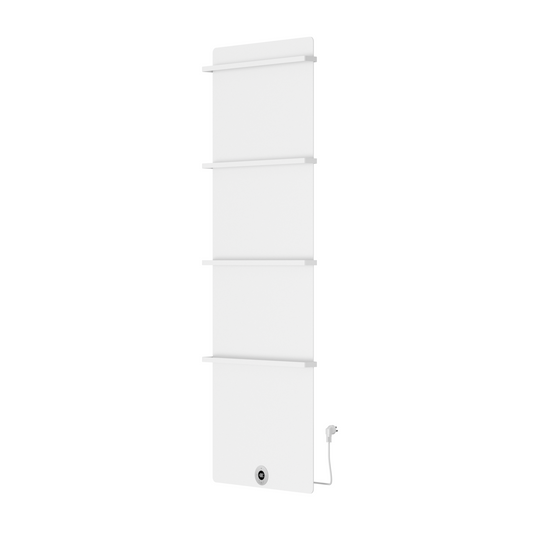 Elektrische handdoekradiator Sanitado Elements mat wit 1200W 1800x600mm
