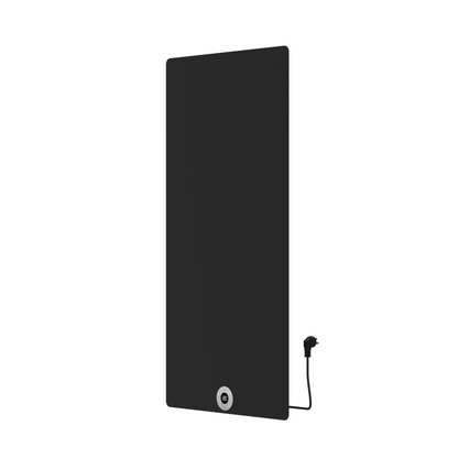 Elektrische handdoekradiator Sanitado Elements mat zwart 750W 1200x600mm