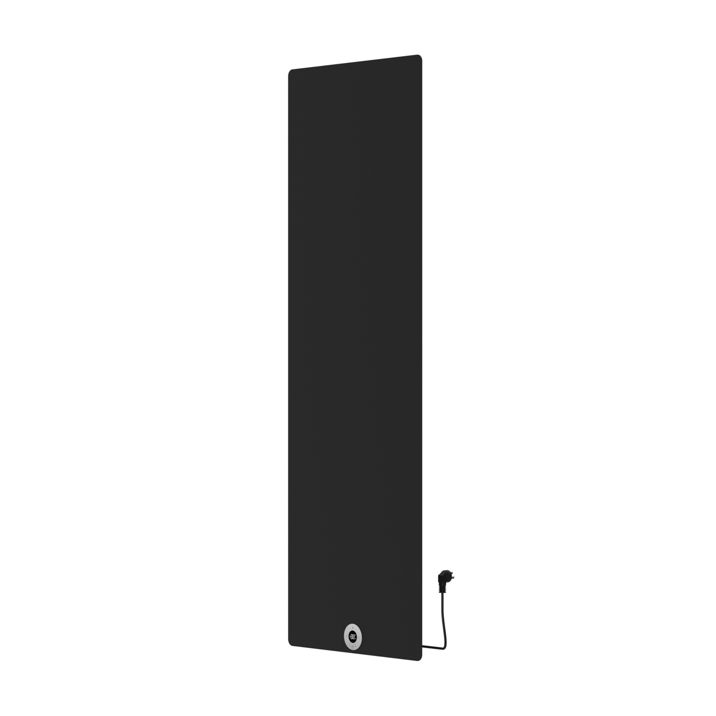 Elektrische handdoekradiator Sanitado Elements mat zwart 1200W 1800x600mm