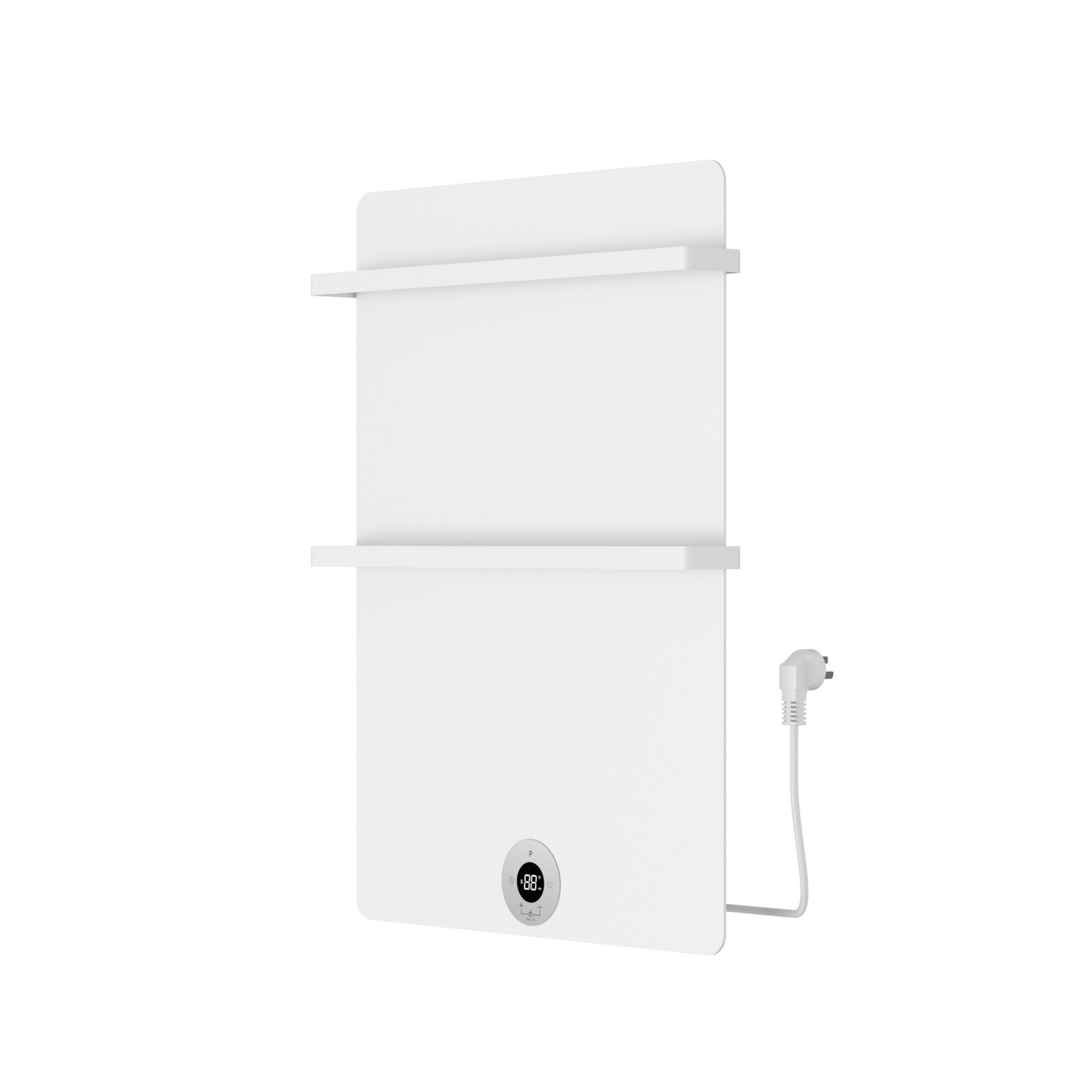 Elektrische handdoekradiator Sanitado Elements mat wit 300W 700x500mm