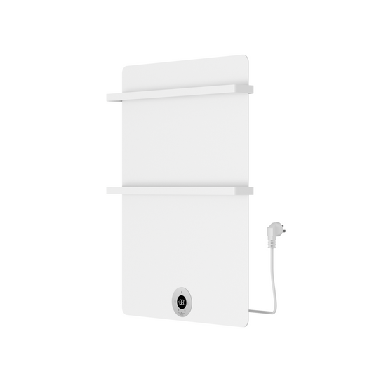 Elektrische handdoekradiator Sanitado Elements mat wit 300W 700x500mm