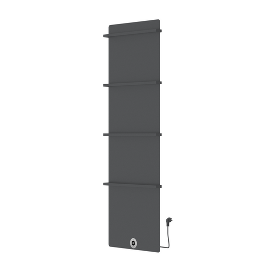 Elektrische handdoekradiator Sanitado Elements beton grijs 1200W 1800x600mm