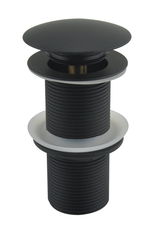 Sanitado Industry Luxe Klikwaste 5/4" 9cm Schroefdraad Mat Zwart