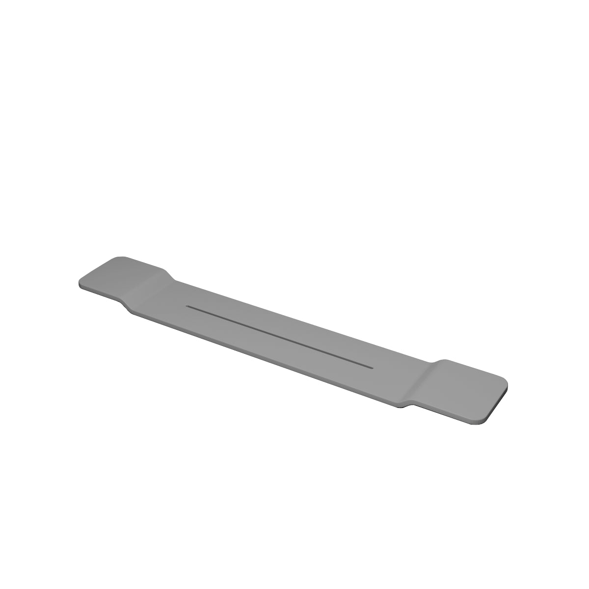 Badplank Sanitado Elements Hinza solid surface 95x15cm mat grijs