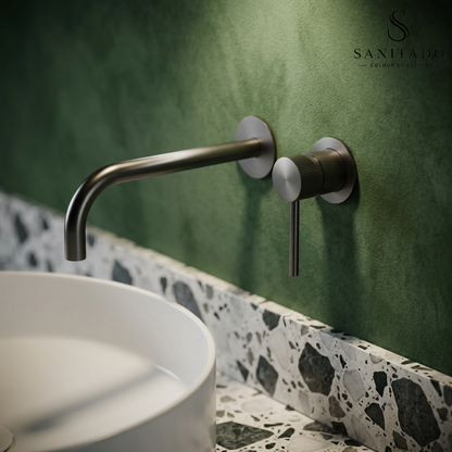Sanitado Industry Class Luxe Wandinbouw Mengkraan Gunmetal