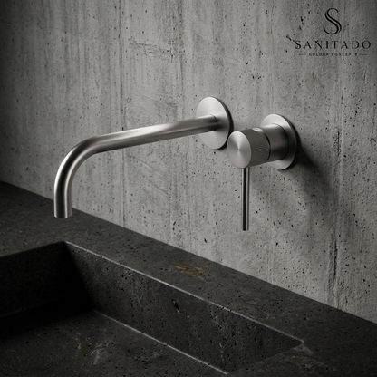 Sanitado Industry Class Luxe Wandinbouw Mengkraan RVS