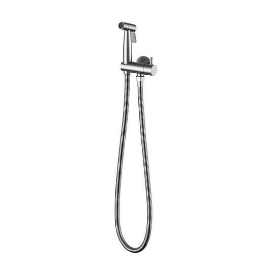 Bidetdouche set met wandhouder Sanitado Industry in RVS
