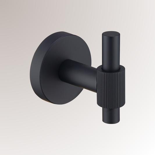 Handdoekhaak Sanitado Industry High End in mat zwart
