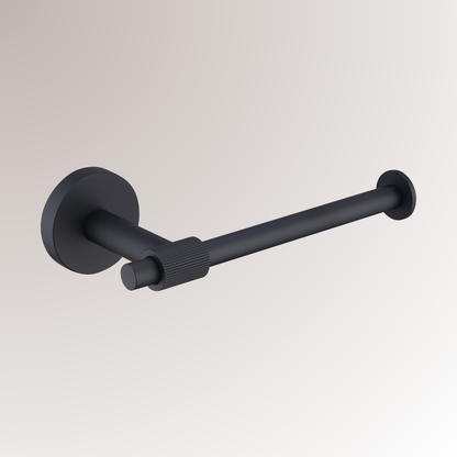 Toiletaccessoires set Sanitado Industry met borstel, rolhouder en handdoekhaak in mat zwart RVS