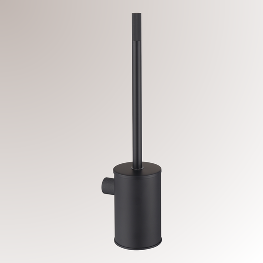 Toiletaccessoires set Sanitado Industry met borstel, rolhouder en handdoekhaak in mat zwart RVS