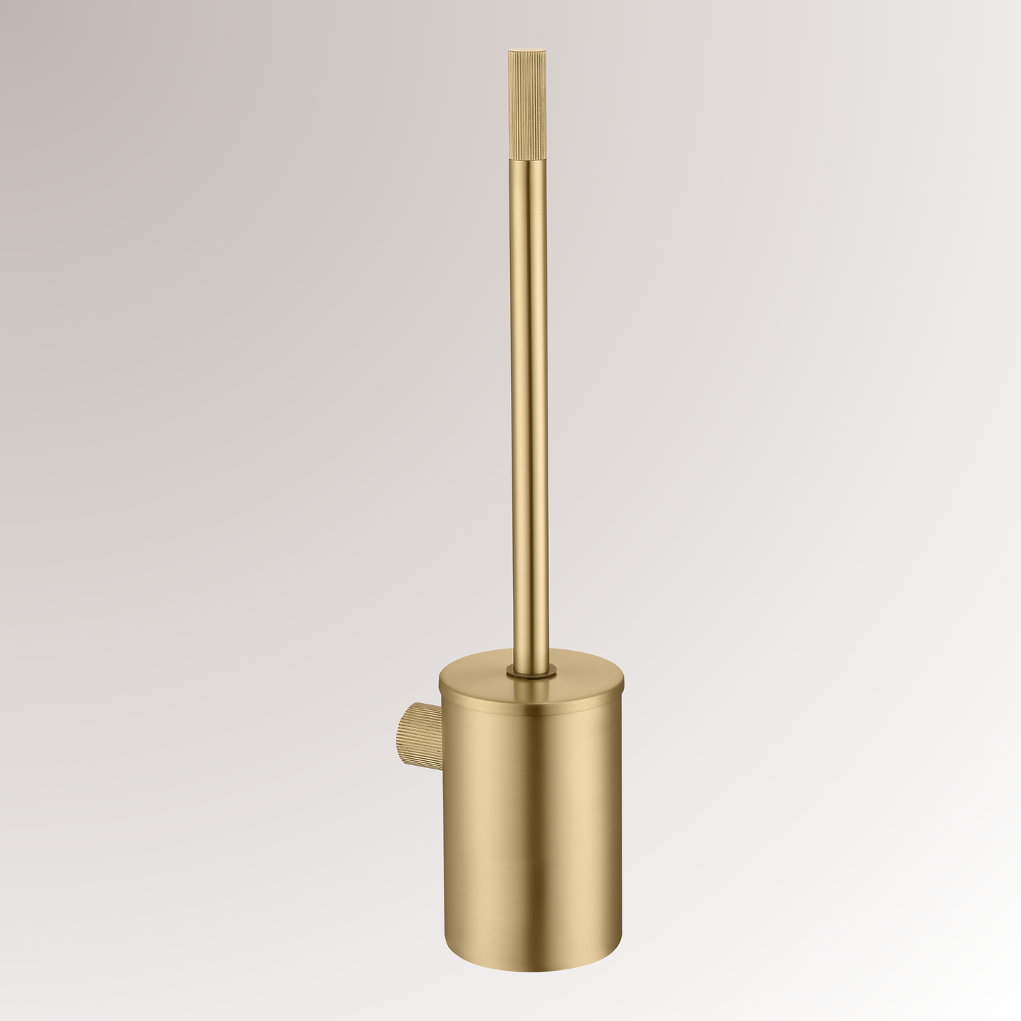 Toiletaccessoires set Sanitado Industry met borstel, rolhouder en handdoekhaak in mat goud