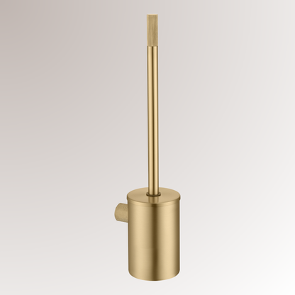 Toiletaccessoires set Sanitado Industry met borstel, rolhouder en handdoekhaak in mat goud