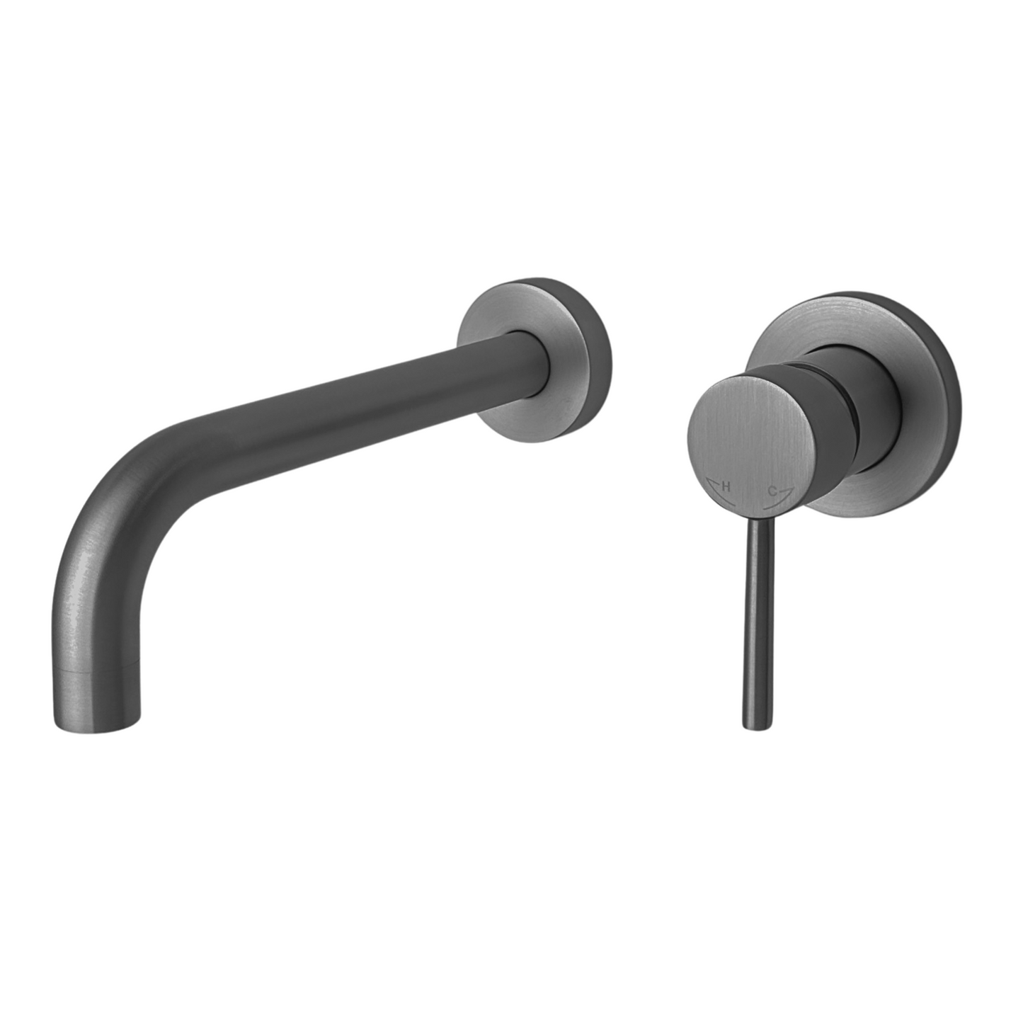 Complete wandinbouw mengkraan Sanitado Industry Belize in gunmetal