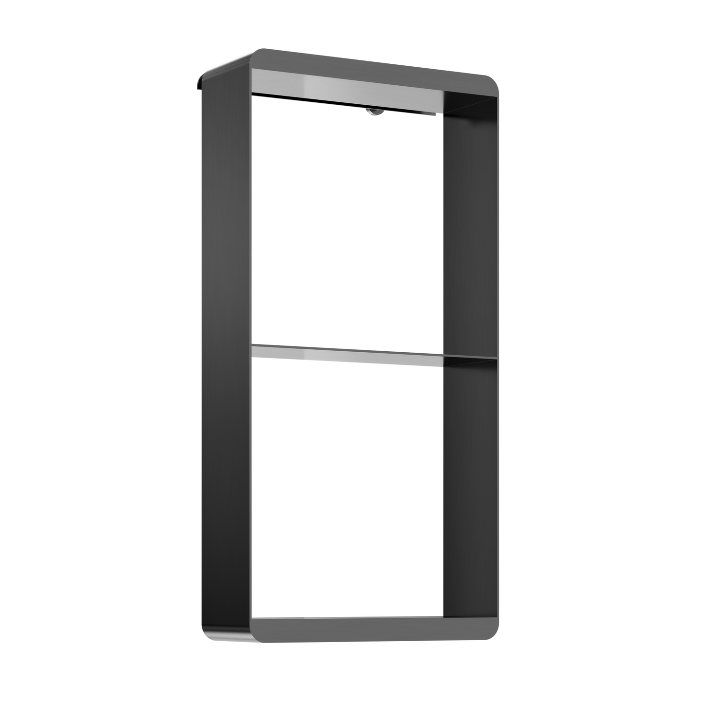 Hangend doucherek 50x25x9cm Sanitado Industry Soap in gunmetal