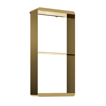 Hangend doucherek 50x25x9cm Sanitado Industry Soap in mat goud