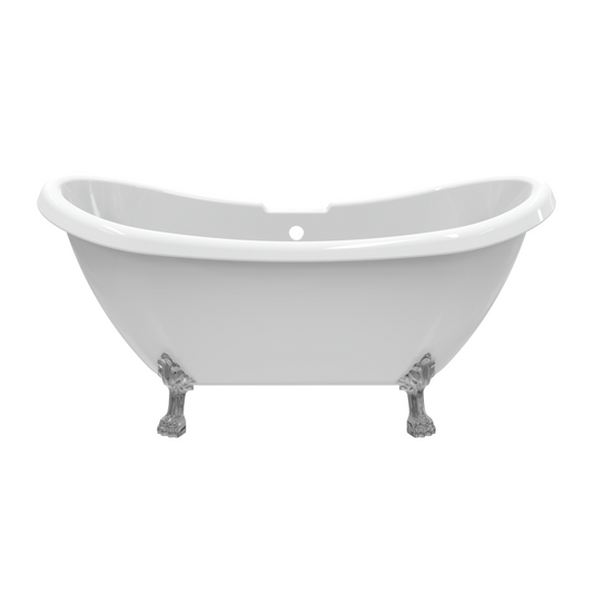 Vrijstaand ligbad Sanitado Industry Liberty nostalgisch 171x71 glanzend wit