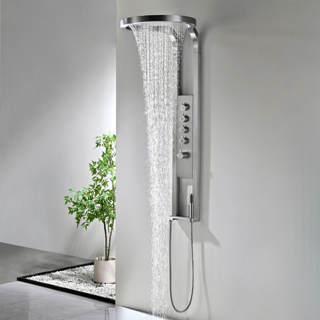 Thermostatische douchehemel Sanitado Industry Future in RVS
