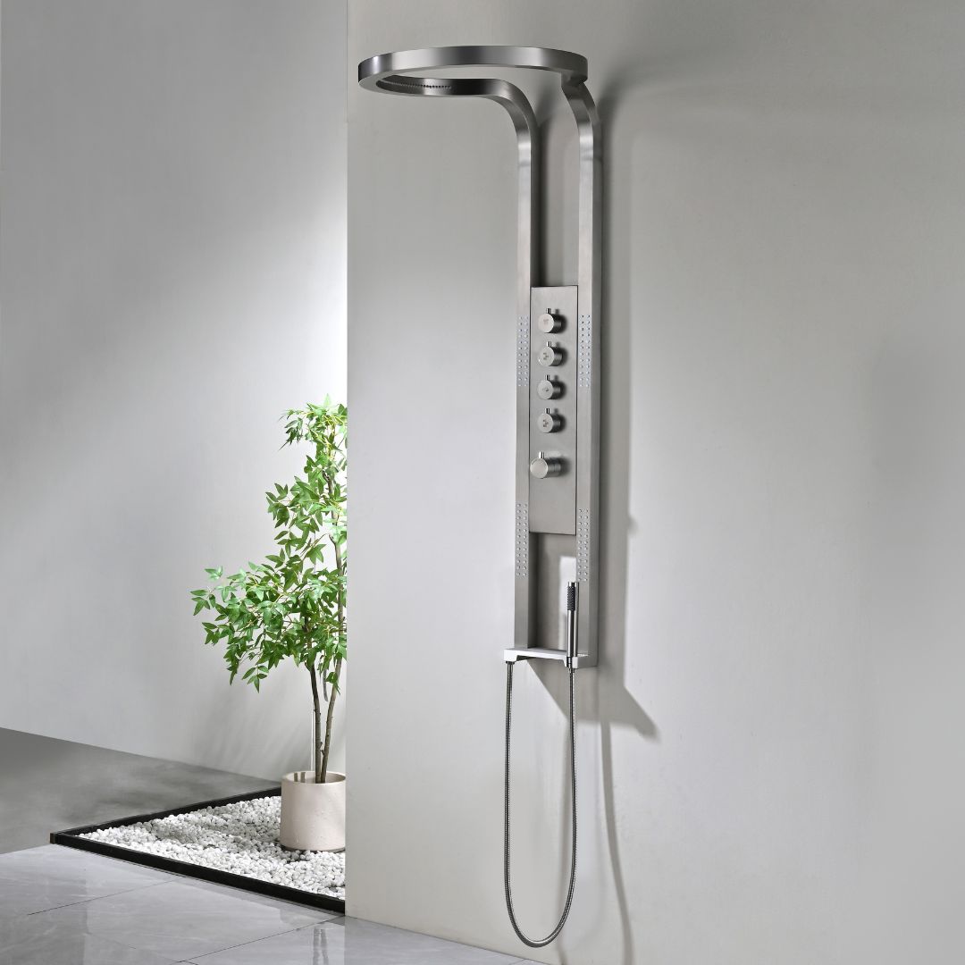 Thermostatische douchehemel Sanitado Industry Future in RVS