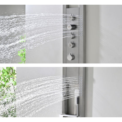 Thermostatische douchehemel Sanitado Industry Future in RVS