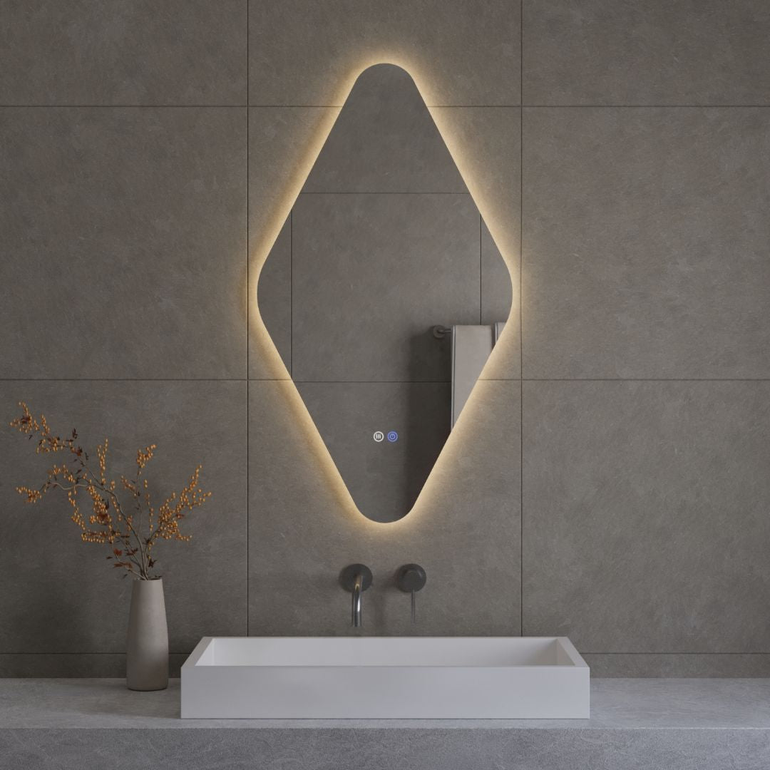 Sanitado Industry Wieber Luxe Badkamer Spiegel Ruitvorming 100x50 cm