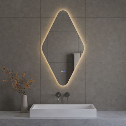 Sanitado Industry Wieber Luxe Badkamer Spiegel Ruitvorming 100x50 cm