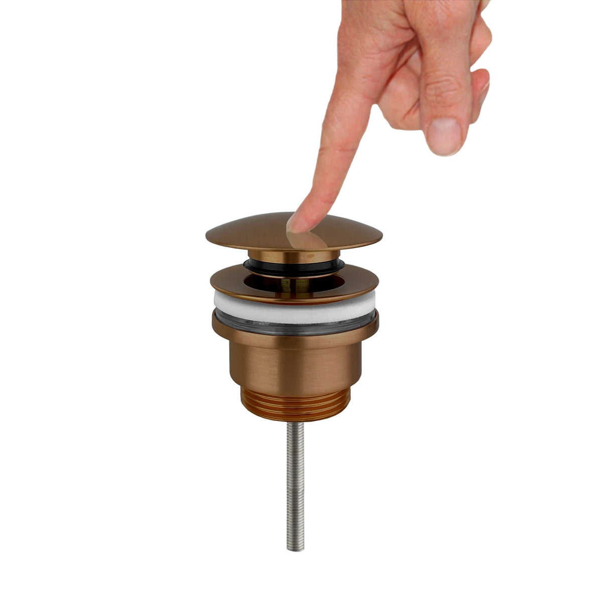 Sanitado Industry Luxe Klikwaste 5/4" Mat Brons Exclusief