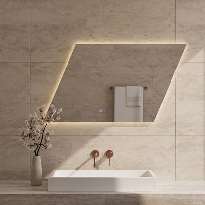 Sanitado Industry Vibe Parallelo Luxe Badkamer Spiegel 120x65 cm