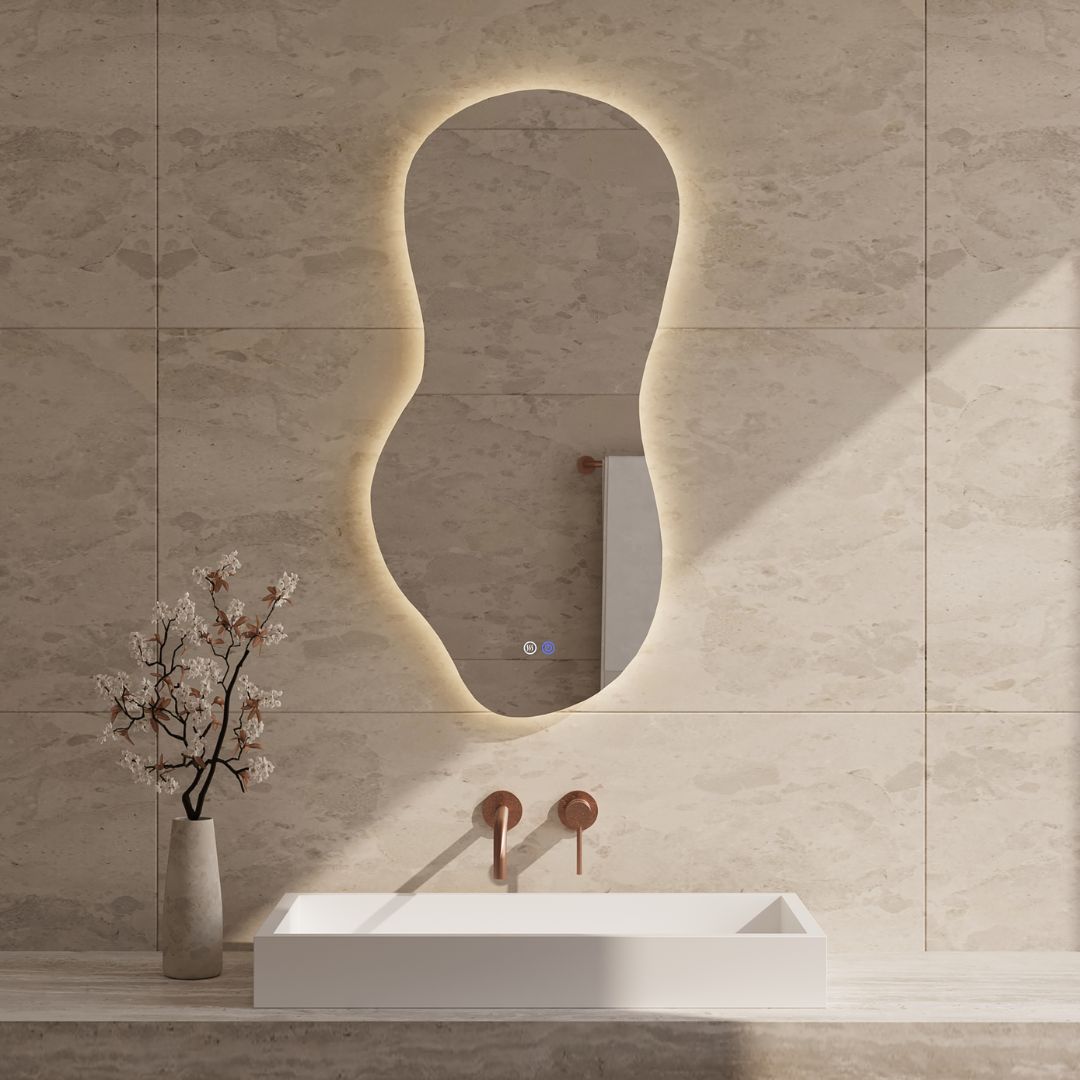 Sanitado Industry Ziza Luxe Badkamer Spiegel Organisch 100x50 cm