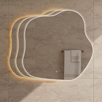 Sanitado Industry Blub Luxe Badkamer Spiegel Organisch 80 cm