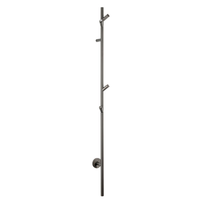 Elektrische staaf handdoekradiator Sanitado Industry in gunmetal