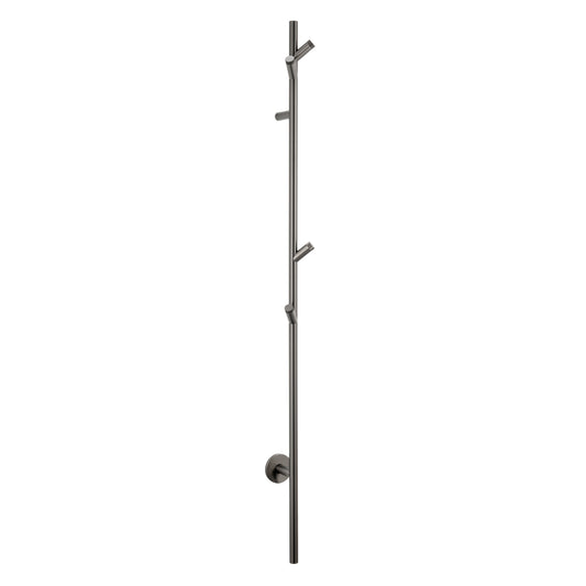 Elektrische staaf handdoekradiator Sanitado Industry in gunmetal