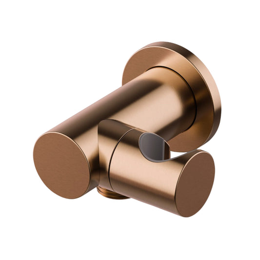 Sanitado Industry Luxe Handdouchehouder Muur Mat Brons