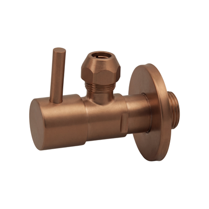 Sanitado Industry Luxe Hoekstopkraan 1/2"x3/8" Mat Brons