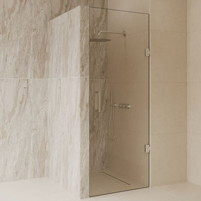 Sanitado Dalis Nisdeur Helder Glas RVS Profielen 100x200 cm
