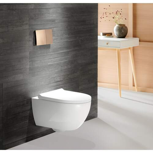 Wandcloset Geberit Acanto Turbo Flush randloos met softclose toiletzitting - foto #2