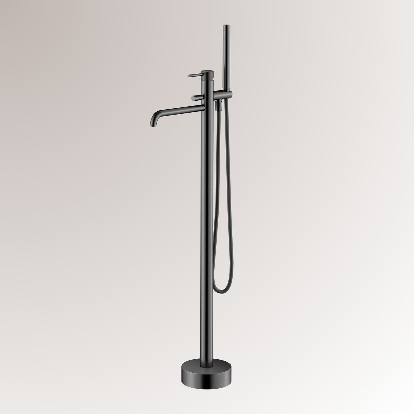 Vrijstaande badmengkraan Sanitado Industry High-End in gunmetal