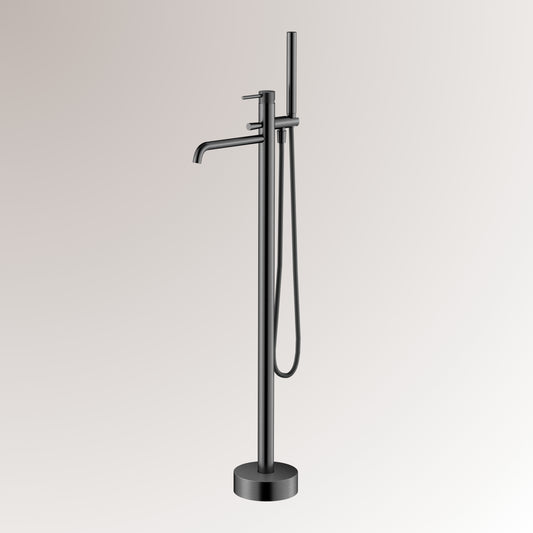Vrijstaande badmengkraan Sanitado Industry High-End in gunmetal