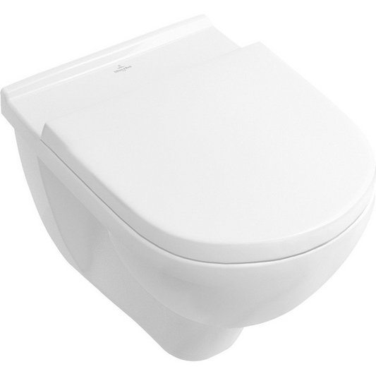Wandcloset Villeroy & Boch O.novo diepspoel met softclose toiletzitting in glanzend wit - foto #1