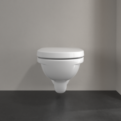 Wandcloset Villeroy & Boch O.novo diepspoel met softclose toiletzitting in glanzend wit - foto #2