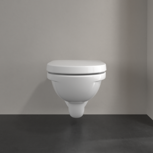 Wandcloset Villeroy & Boch O.novo diepspoel met softclose toiletzitting in glanzend wit - foto #2