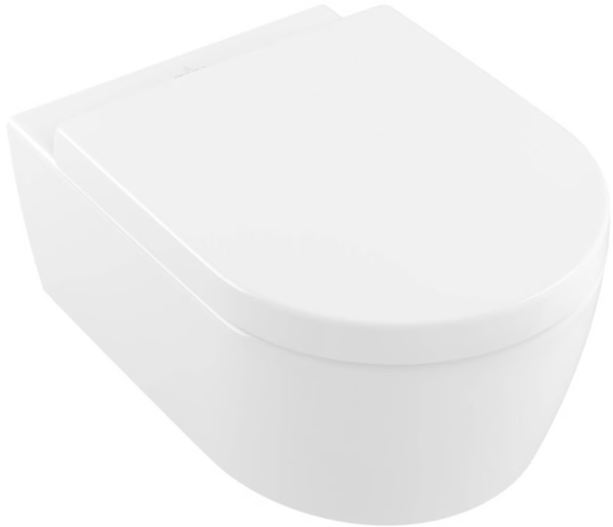 Wandcloset Villeroy & Boch Avento DirectFlush softclose zitting in wit - foto #1