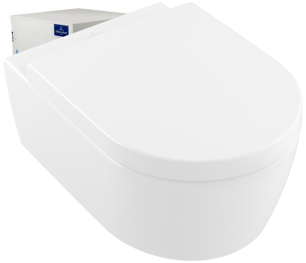 Wandcloset Villeroy & Boch Avento DirectFlush softclose zitting in wit - foto #4