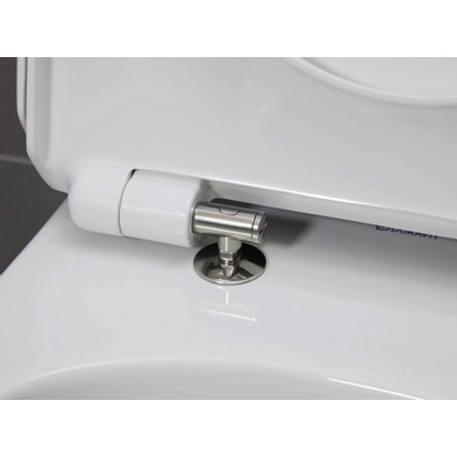 Wandcloset Duravit No. 1 Randloos met softclose toiletzitting