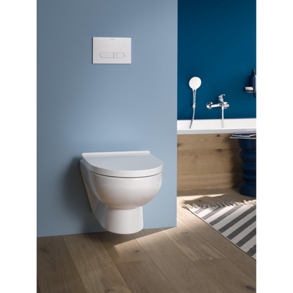 Wandcloset Duravit No. 1 Extra Compact Randloos met softclose toiletzitting