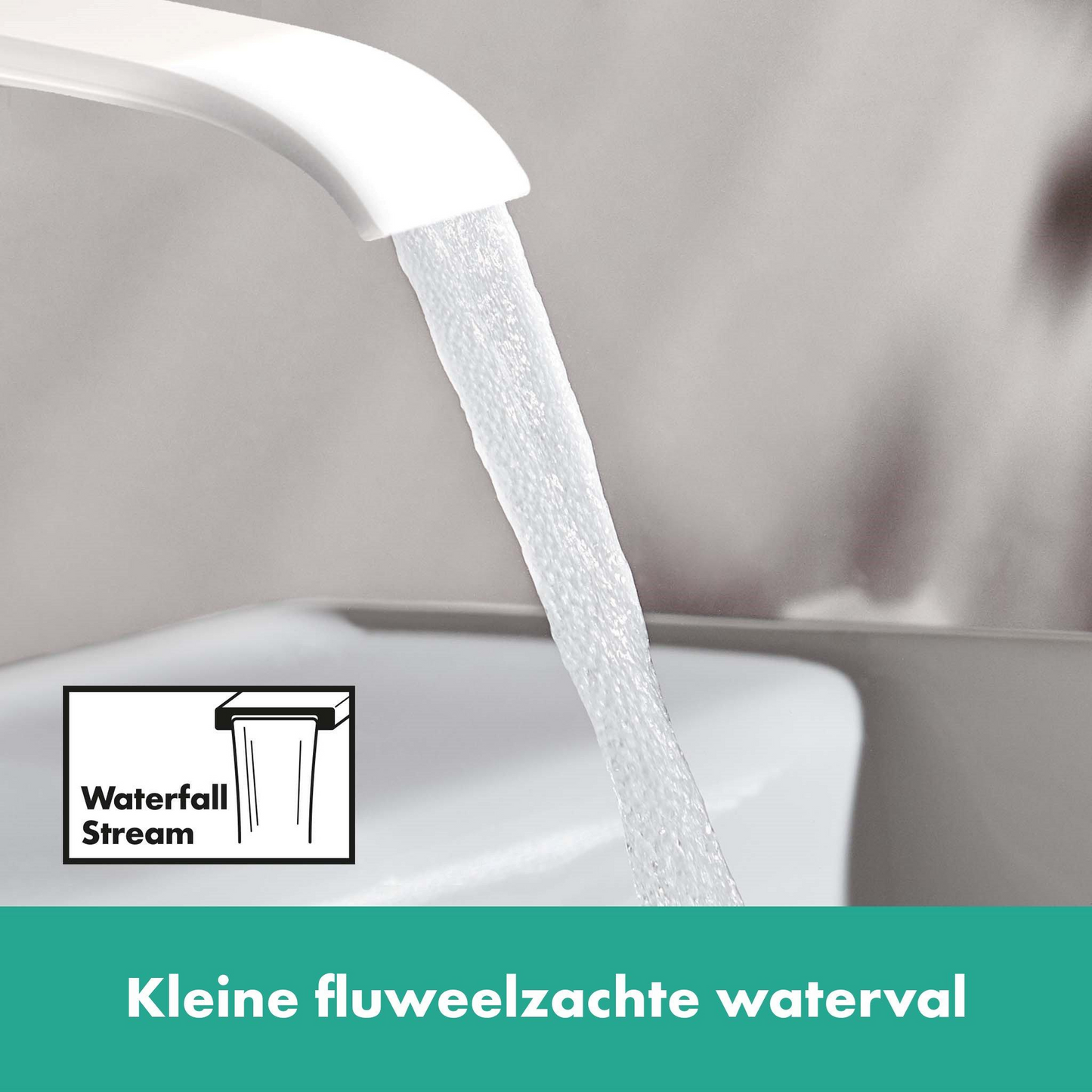 Wastafelmengkraan Hansgrohe Vivenis 252 mat wit