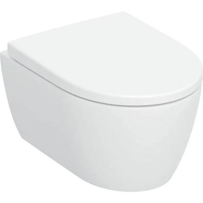 Wandcloset Geberit iCon TurboFlush Compact met softclose toiletzitting